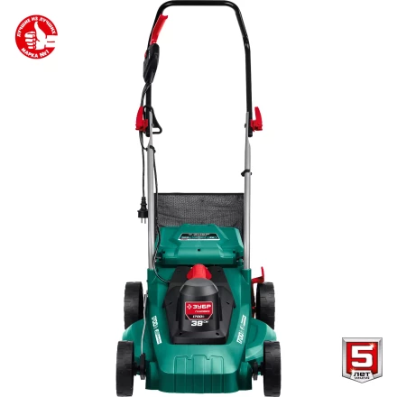 ЗУБР 1700 Вт, ш/с 38 см, сетевая газонокосилка (ГСЦ-38-1700) купить в Надыме