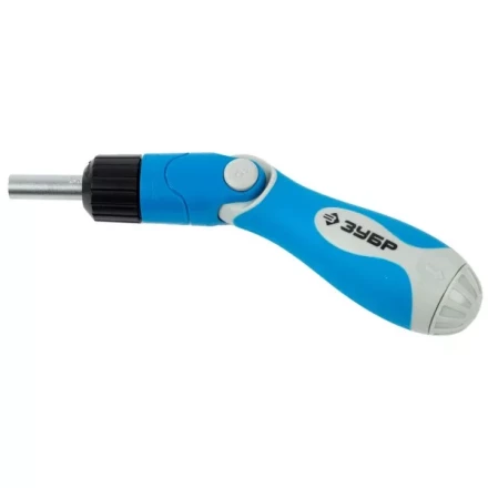 Набор ЗУБР Отвертка "ЭКСПЕРТ" реверсивно-рычажная, SL 3, 4, 5, 6, 7мм, PH№ 0, 1, 2, 3, PZ№ 1, 2, 3, чехол, 14 пред. 25284-H14 купить в Надыме