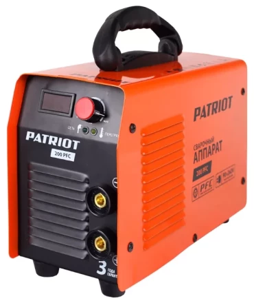 Сварочный инверторный аппарат 200 PFC PATRIOT купить в Надыме