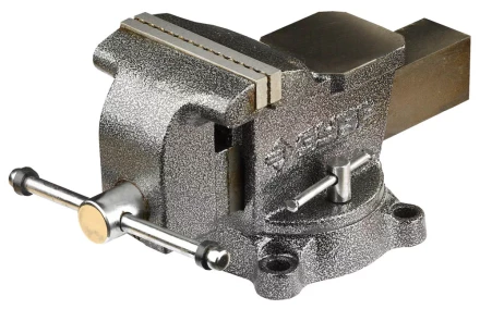 Тиски ЗУБР "МАСТЕР" слесарные поворотные, 125мм 3258-125 купить в Надыме