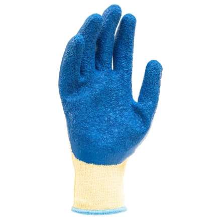 Перчатки трикотажные, полиэфирные, латексное рельефное покрытие, 10// Сибртех 677535 купить в Надыме