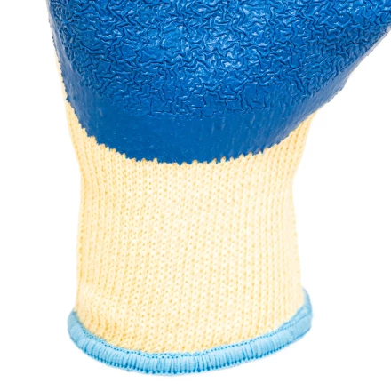 Перчатки трикотажные, полиэфирные, латексное рельефное покрытие, 10// Сибртех 677535 купить в Надыме