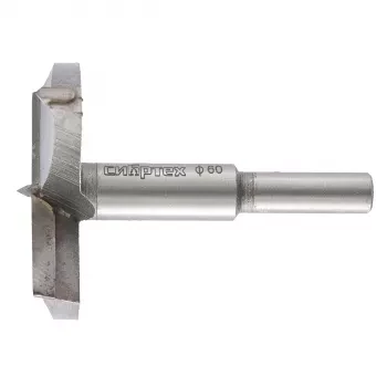 Сверло Форстнера по дереву 60 мм цилиндрический хвостовик СИБРТЕХ 704860 купить в Надыме