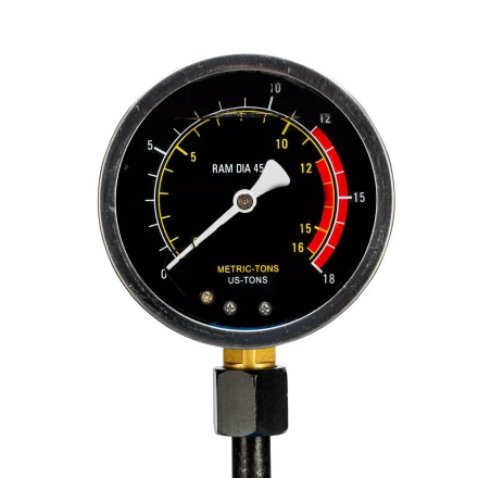 Пресс гидравлический с манометром и педалью Stels 52312, 12 т (комплект из 2 частей) купить в Надыме