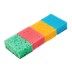 Губки для посуды Coral, 95 x 64 x 36 мм, 4 шт, Home Palisad 923585 купить в Надыме