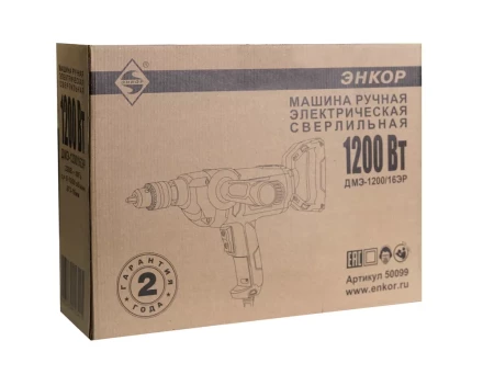 Дрель-миксер ДМЭ-1200/16ЭР Энкор 50099 купить в Надыме