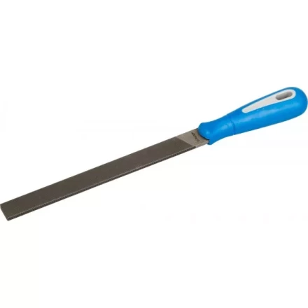 Напильник ЗУБР "ПРОФЕССИОНАЛ" плоский, двухкомпонентная рукоятка, № 2, 150мм 1611-15-2 купить в Надыме