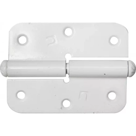 Петля накладная стальная "ПН-85", цвет белый, правая, 85мм 37641-85R купить в Надыме