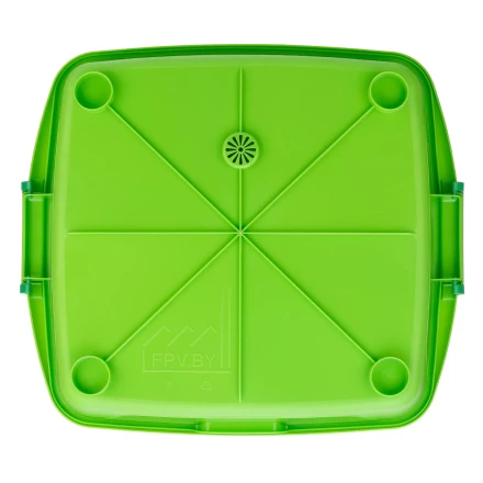 Переносной контейнер-мойка Palisad для решётки-гриль и продуктов, 48x48 см, 69609 купить в Надыме