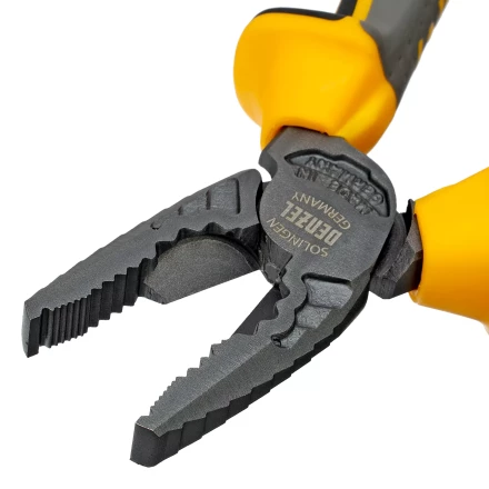 Плоскогубцы комбинированные 165 мм Denzel 17080, трехкомпонентные рукоятки купить в Надыме