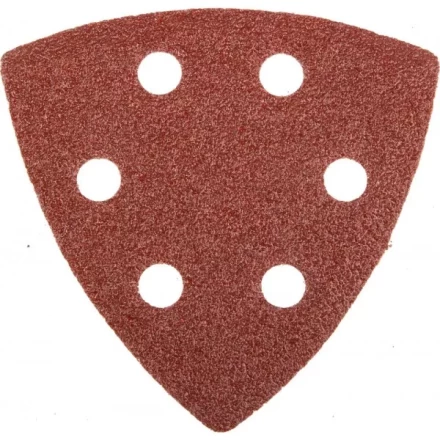 Треугольник шлифовальный универсальный STAYER "MASTER" на велкро основе, 6 отверстий, Р60, 93х93х93мм, 5шт 35460-060 купить в Надыме