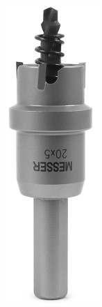 ТСТ коронка MESSER 20X5 с центрирующим сверлом и толкающей пружиной купить в Надыме