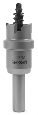 ТСТ коронка MESSER 20X5 с центрирующим сверлом и толкающей пружиной купить в Надыме