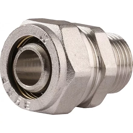 Соединитель ЗУБР с наружной резьбой, цанга-штуцер, 3/4"х20х2,0 мм, никель 51401-20-3/4 купить в Надыме