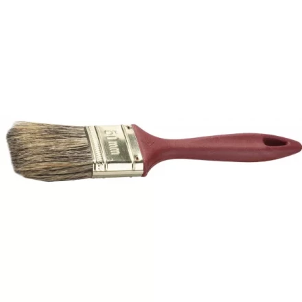 Кисть плоская ЗУБР "УНИВЕРСАЛ-ПРЕМИУМ" "КП-15", смешанная натуральная щетина, пластмассовая ручка, 100мм 4-01015-100 купить в Надыме