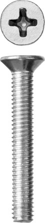 Винт DIN 965, M6 x 40 мм, 6 шт, кл. пр. 4.8, оцинкованный, ЗУБР 303116-06-040 купить в Надыме