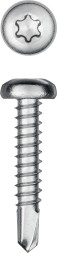 Нержавеющие саморезы DS-P с полукруглой головкой, коробка 300931-39-025