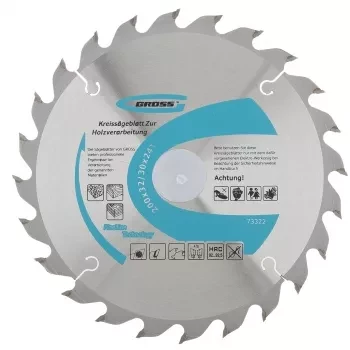 Пильный диск по дереву 200 x 32/30 x 24Т GROSS 73322 купить в Надыме