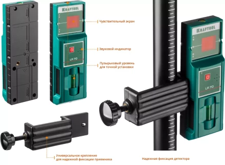 Нивелиры лазерные CL-70, 360 град, 20/70м, IP54 34660-4 купить в Надыме