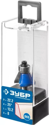 Фреза кромочная калевочная(фасочная) №9 с подшипником 127мм серия ПРОФЕССИОНАЛ купить в Надыме