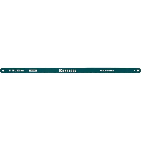 Полотно гибкое Max Flex, KRAFTOOL 15941-24-S2, безопасное, с волнообразной разводкой, 24 TPI, 2шт, 300мм 15941-24-S2 купить в Надыме