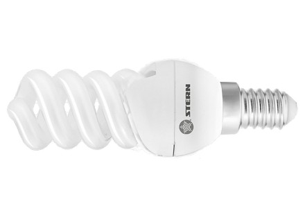 Лампа компактная люминесцентная спиральная 9W 2700K E14 8000ч Stern 90921 купить в Надыме
