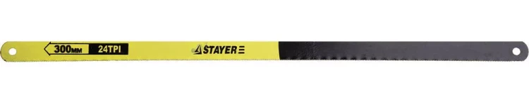 Полотно STAYER "STANDARD" для ножовки по металлу, 24TPI(1мм), 300мм, 10шт 1588-S10 купить в Надыме