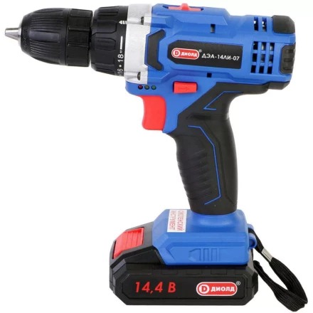 Аккумуляторная дрель-шуруповерт Диолд ДЭА-14ЛИ-07 купить в Надыме