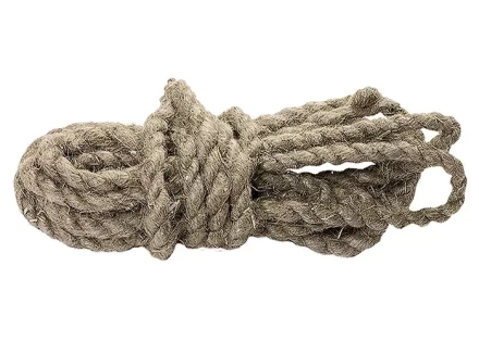 Веревка льнопеньковая D 10 мм L 6 м крученая Россия 94011 купить в Надыме