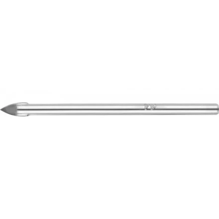 Сверло по кафелю, керамике, стеклу, с двумя режущими лезвиями, цилиндрический хвостовик, 4 мм, URAGAN 29830-04 29830-04 купить в Надыме