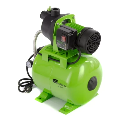 Насосная станция НС650-П, 650 Вт, напор 37 м, 3200 л/ч, ресивер 19 л Сибртех 97247 купить в Надыме