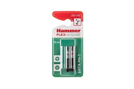 Бита HAMMER PH1 50мм (2шт) купить в Надыме