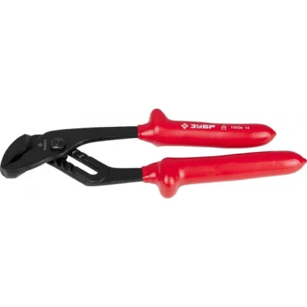 Клещи ЗУБР "МАСТЕР" "ЭЛЕКТРИК" переставные диэлектрические, высоковольтные до ~1000В, 250мм 2214-10-25_z02 купить в Надыме