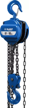 Таль цепная "ТШ-2-6" шестеренная, ЗУБР Профессионал 43082-2, 2т / 6м 43082-2_z01 купить в Надыме