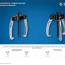 ЗУБР d 50 - 200 мм, шарнирный трехзахватный съемник с серповидными захватами, Профессионал (43323-160) купить в Надыме