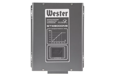Стабилизатор напряжения WESTER STW3000NS купить в Надыме