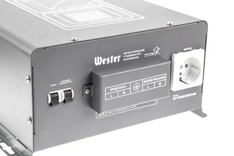 Стабилизатор напряжения WESTER STW3000NS купить в Надыме
