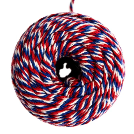 Нить ХБ 50 текс х 15, Сибртех 94154 триколор, 120 м в диспенсере, вес 90 гр +- 5%, Россия купить в Надыме