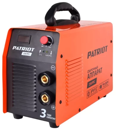 Сварочный инверторный аппарат 230 PFC PATRIOT купить в Надыме