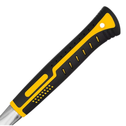 Молоток слесарный 600 г, цельнометаллический, двухкомпонентная рукоятка Denzel 10404 купить в Надыме