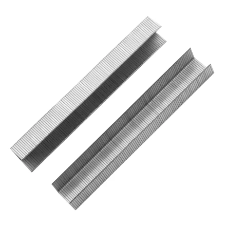 Скобы, 8 мм, для мебельного степлера, тип 53, 2000 шт. Denzel 41101 купить в Надыме