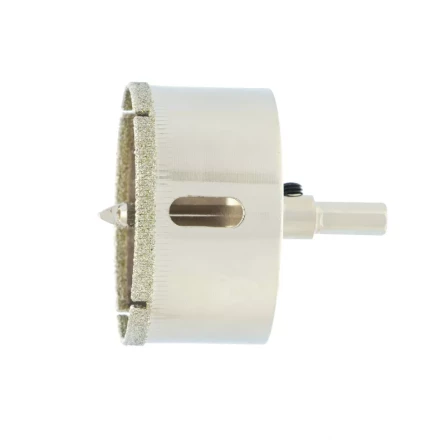 Сверло по керамической плитке и стеклу Сибртех, 55 х 55 мм, шестигранный хвостовик, с центрующим сверлом 72723 купить в Надыме