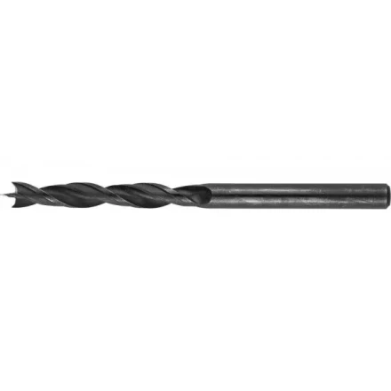 ЗУБР. Сверло спиральное по дереву с М-образной заточкой, сталь 65Г, 5х85мм 29421-085-05 купить в Надыме