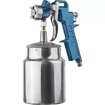 Пистолет ЗУБР "ЭКСПЕРТ" краскораспылительный, с нижним бачком 750мл, расход воздуха 120л/мин, 1,3мм 06456 купить в Надыме