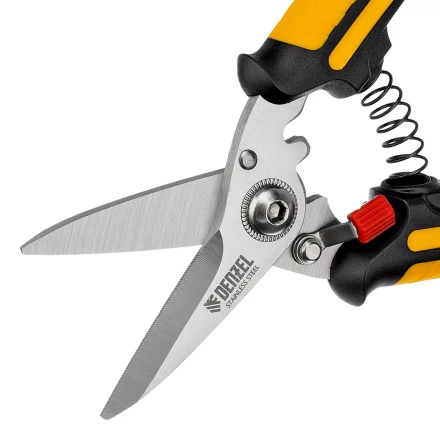 Ножницы универсальные Denzel, 185 мм, нержавеющая сталь, 78318 купить в Надыме