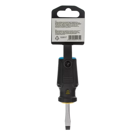 Отвертка, SL6x38 мм, S2, 3к рукоятка Denzel 122017 купить в Надыме