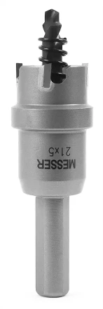 ТСТ коронка MESSER 21X5 с центрирующим сверлом и толкающей пружиной купить в Надыме
