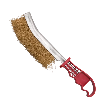 Корщетка для зачистки швов (235 мм, латунированная сталь) Оберон XL150150 купить в Надыме