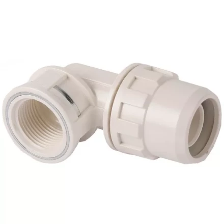 Муфта ЗУБР "ШиреФит" соединительная угловая 90°, "штуцер с гайкой - внутренняя резьба", 20мм-1/2" 51466-20-1/2 купить в Надыме