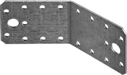 Крепежный угол ЗУБР "МАСТЕР" 135град, 55х70х70мм, 1шт 310136-55-070 купить в Надыме